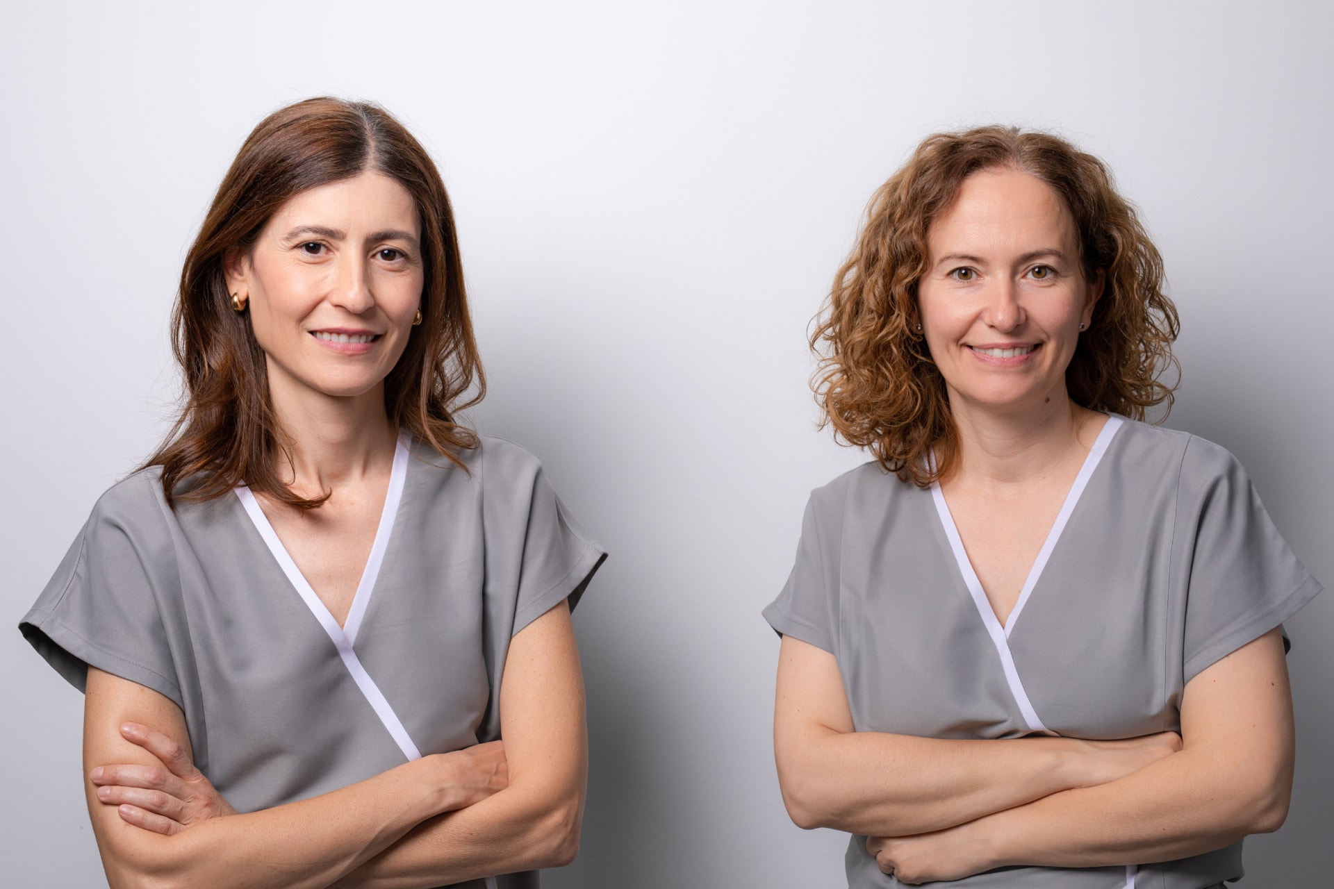 Dra. Marta Morales Jakobcic y Dra. Encarna Domínguez Moreno, fundadoras de Clínica Dental Domínguez & Morales, Chamberí, Madrid